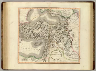 Um novo mapa da Turquia na Ásia